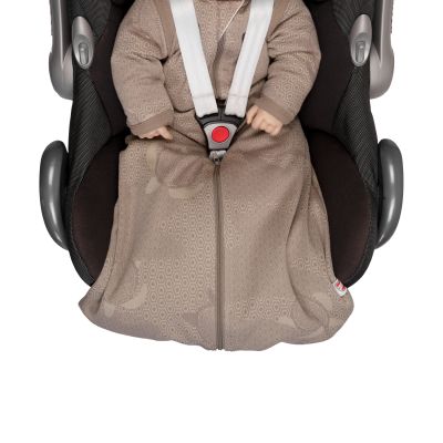 Lodger Slaapzak Hopper Met Afritsbare Mouwen - Maat 68/80 - Matcha Buffalo Lodger Slaapzak Hopper Met Afritsbare Mouwen - Maat 68/80 - Matcha Buffalo