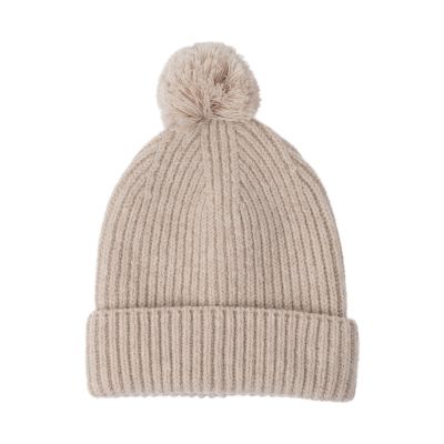 Lodger Muts Merino Wool Beige 6-12M