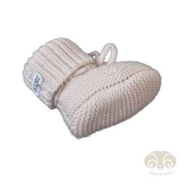 Lodger Slipper Merino Wool Birch 0-6mnd
