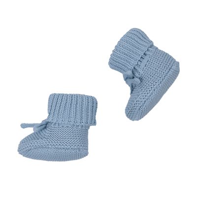 Lodger Slipper Knit Blue Fogg 0-6mnd