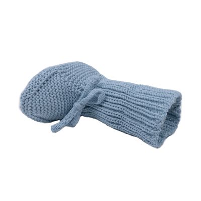 Lodger Slipper Knit Blue Fogg 0-6mnd