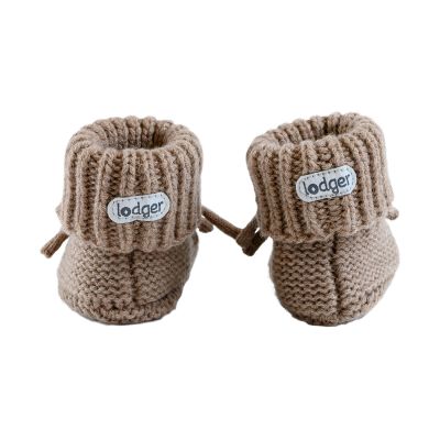 Lodger Slofjes Merino Wool Buffalo 6-12M