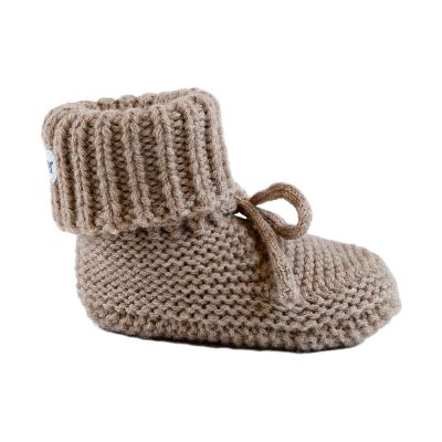 Lodger Slofjes Merino Wool Buffalo 6-12M