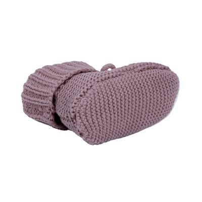 Lodger Slipper Knit Rose 0-6mnd