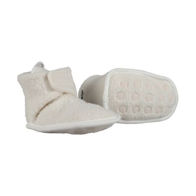 Lodger Slofjes Teddy Fleece Cloud Dancer 12-18M Lodger Slofjes Teddy Fleece Cloud Dancer 12-18M