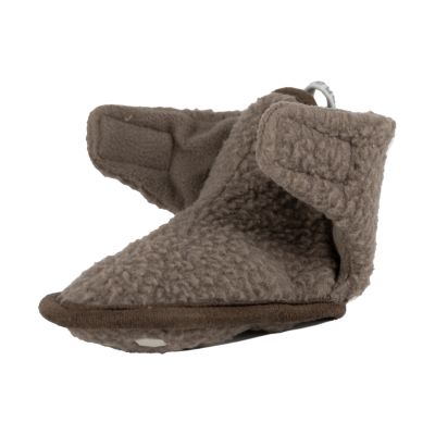 Lodger Slofjes Teddy Fleece Buffalo 6-12M