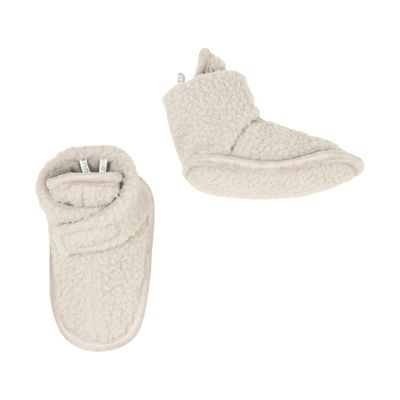Lodger Slofjes Teddy Fleece Birch 6-12M