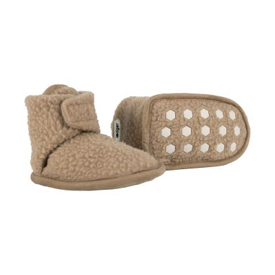 Lodger Slofjes Teddy Fleece Beige 12-18M