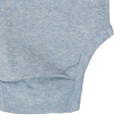 Lodger Melange Romper Lange Mouwen - Maat 56 - Blue Fogg 
