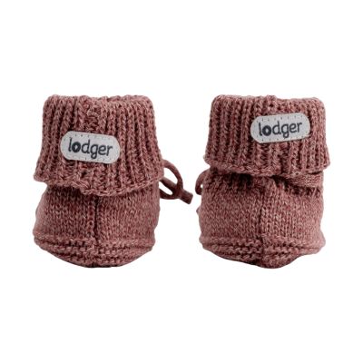 Lodger Slofjes Gebreid Met Kabel - 0-6mnd - Rebel Lodger Slofjes Gebreid Met Kabel - 0-6mnd - Rebel