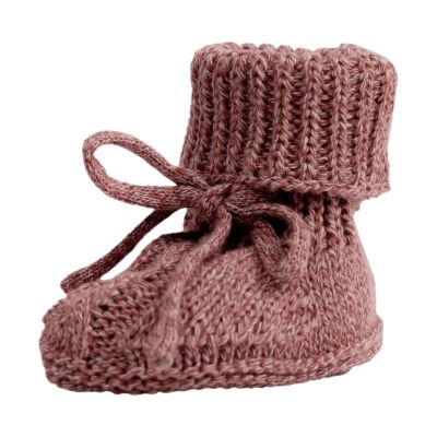 Lodger Slofjes Gebreid Met Kabel - 0-6mnd - Rebel Lodger Slofjes Gebreid Met Kabel - 0-6mnd - Rebel