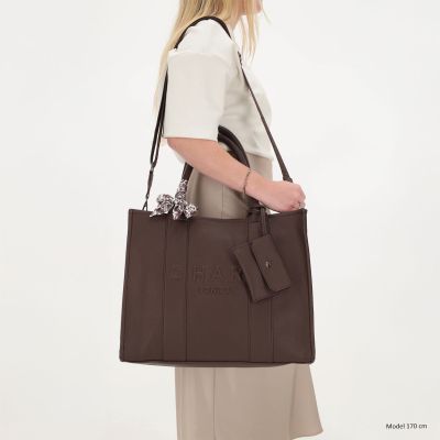 Charm London Laptoptas / Luiertas - Bond - Donkerbruin Charm London Laptoptas / Luiertas - Bond - Donkerbruin