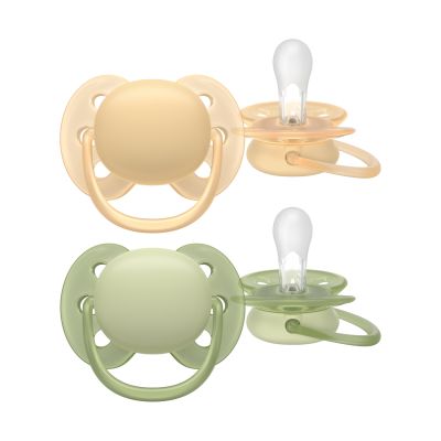 Philips Avent Ultra Soft Fopspeen - 2 Stuks - Plant-based