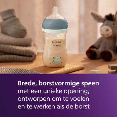 Philips Avent Babyfles Natural Response Glow in the Dark - 260 ml