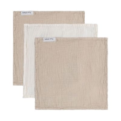 Baby&#039;s Only Tender Monddoekje 3-Pack 30x30cm