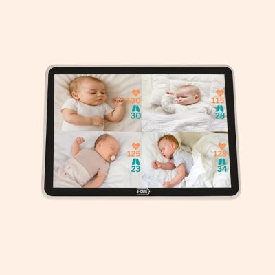 B-Care Baby Nova Sense Touch Babyfoon - Inclusief 1 Camera B-Care Baby Nova Sense Touch Babyfoon - Inclusief 1 Camera