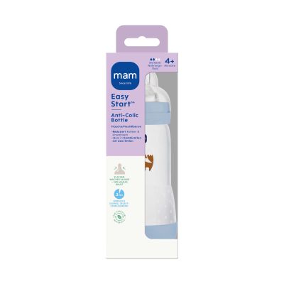 MAM Easy Start Anti-Colic Babyfles - 320 ml - Blue MAM Easy Start Anti-Colic Babyfles - 320 ml - Blue