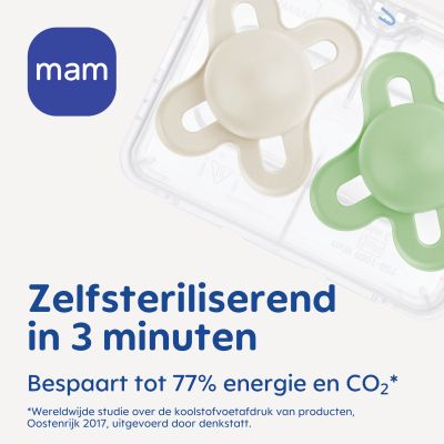 MAM Original Start Fopspeen - 0-2 Mnd - Blue