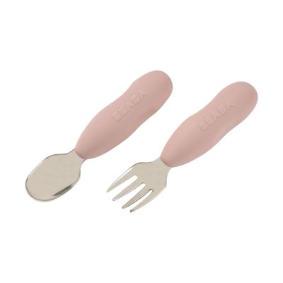 Beaba Bestekset - Cotton Candy - 2-Delig