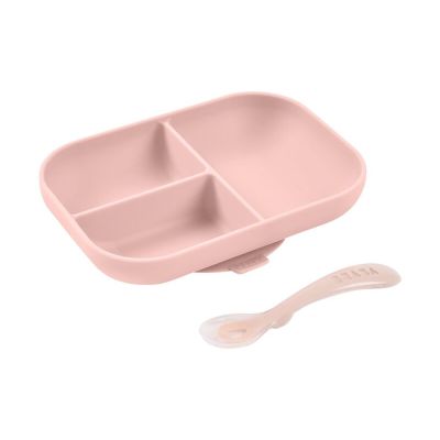 Beaba Siliconen Eetset - Cotton Candy Beaba Siliconen Eetset - Cotton Candy