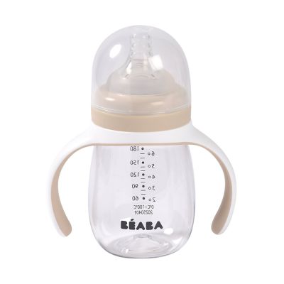 Beaba Meegroeifles - Evolutieve 2-in-1 - 210 ml - Clay