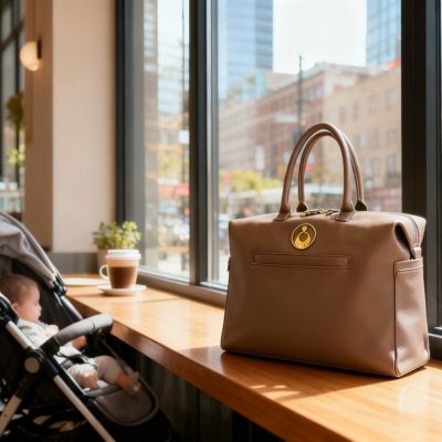 Isoki Luiertas - Bronte Bag - Mocha