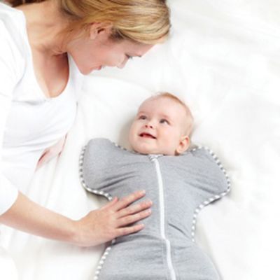 Love To Dream SwaddleUp™ 1.0 TOG - Fase 1 - Maat XS - Gray  Love To Dream SwaddleUp™ 1.0 TOG - Fase 1 - Maat XS - Gray