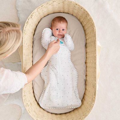 Love to Dream™ Swaddle Up™ 0.2 TOG - Fase 2 - Maat M - White You Are My Love to Dream™ Swaddle Up™ 0.2 TOG - Fase 2 - Maat M - White You Are My