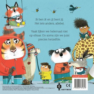 Gottmer Prentenboek - Ik ben ik en jij bent jij