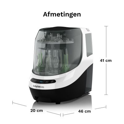 Baby Brezza Bottle Washer Pro - Black / White