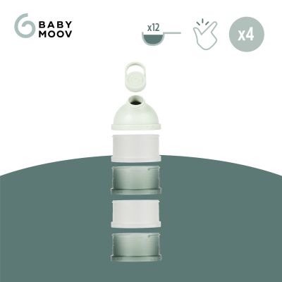 Babymoov Melkpoederdoos - Green Sage 