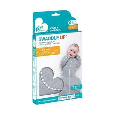 Love To Dream SwaddleUp™ Stage 1 Grey Medium 1.0 TOG