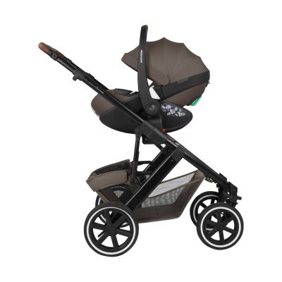 ABC Design Salsa 5 Air Kinderwagen incl. Maxi-Cosi Pebble 360 Pro2 - Nature