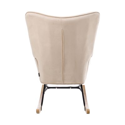 Aemely Schommelstoel Steerne Velvet Beige