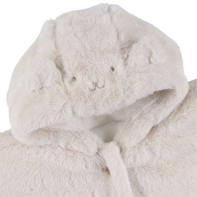 Noukie's M&M25 Poncho Imitatiebont - 6 - 12 Mnd - Beige 