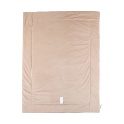 Noukie's F&O Deken - 75 x 100 cm - Veloudoux - Beige/Wit 