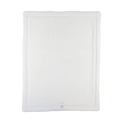 Noukie's F&O Deken - 75 x 100 cm - Mousseline/Sherpa - Wit