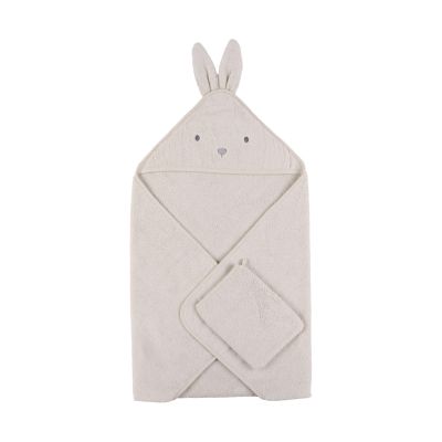 Noukie's B&M Badcape - 75 x 75 cm - Moka