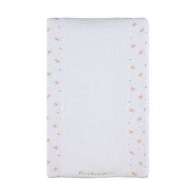 Noukie&#039;s Aankleedkussenhoes - Vintage Flowers - 45 x 67 cm - Wit