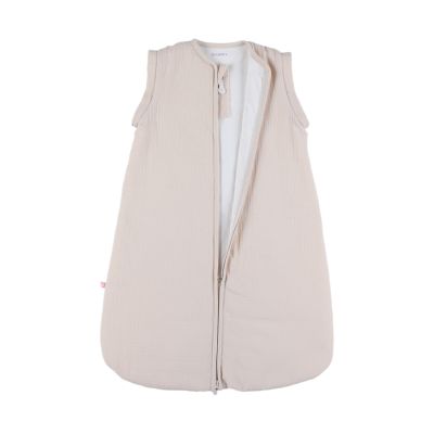 Noukie’s Slaapzak - Afneembare Mouwen - Beige - 70 cm Noukie’s Slaapzak - Afneembare Mouwen - Beige - 70 cm