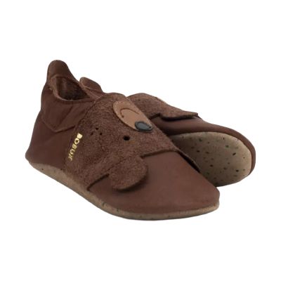 Bobux Soft Soles Slofje Papa Bear - Mt. M - Toffee