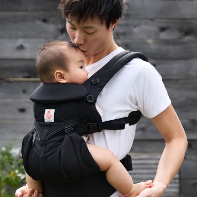 Ergobaby Draagzak Omni Classic - Cool Air Mesh - Onyx Black