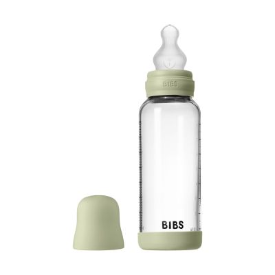 BIBS Fles - Medium Flow - 240 ml - Silicone/Glas