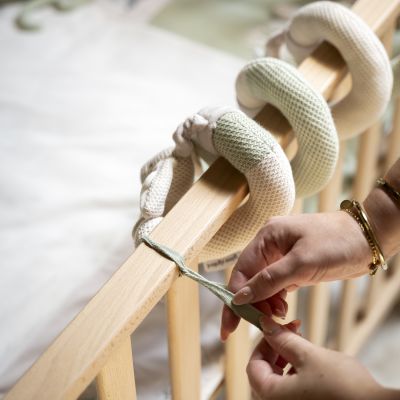 Baby’s Only Boxspiraal - Animals - Laurel Green/Warm Linen