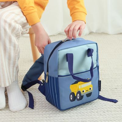 A Little Lovely Company Little Square Backpack - Dump Truck
