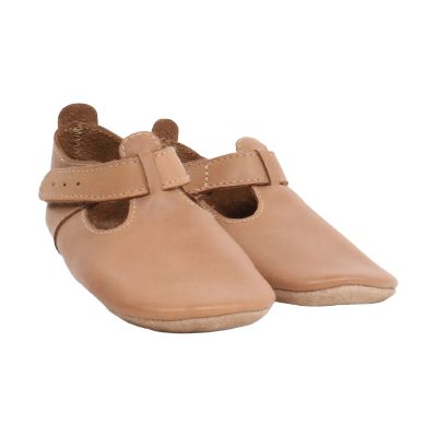 Bobux Soft Soles Slofje Jack en Jill - Mt. L - Caramel