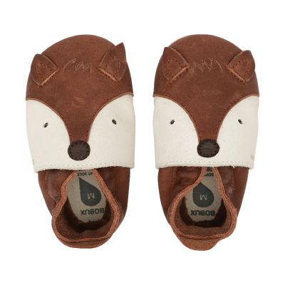 Bobux Soft Soles Slofje Foxy - Mt. L - Toffee