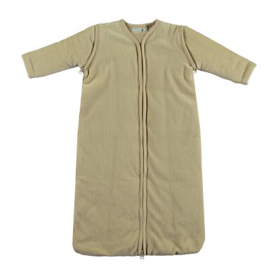 Babylook Slaapzak Winter Rib Velours Oxford Tan