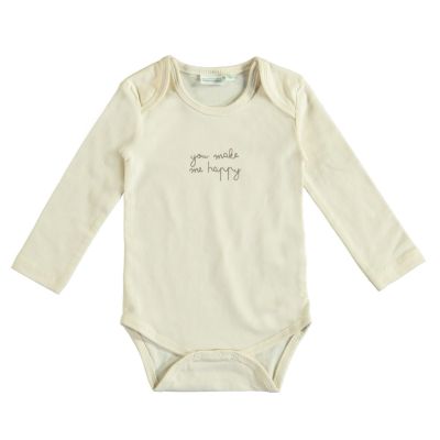 Babylook Happy Romper - Maat 62 - Buttercream