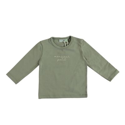 Babylook Monsieur Petit T-Shirt - Maat 50 - Shadow